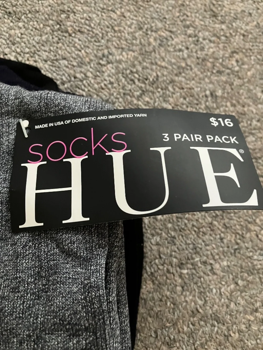 NWT Hue Women’s Socks 3-Pack